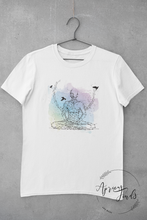 Load image into Gallery viewer, Lotus Pose, Baddha Konasana, Bhadrasana, yoga tee, yoga t-shirt, yogi, yogi t-shirt, Bound Angle Pose, Throne Pose, Butterfly Pose, Cobbler's Pose