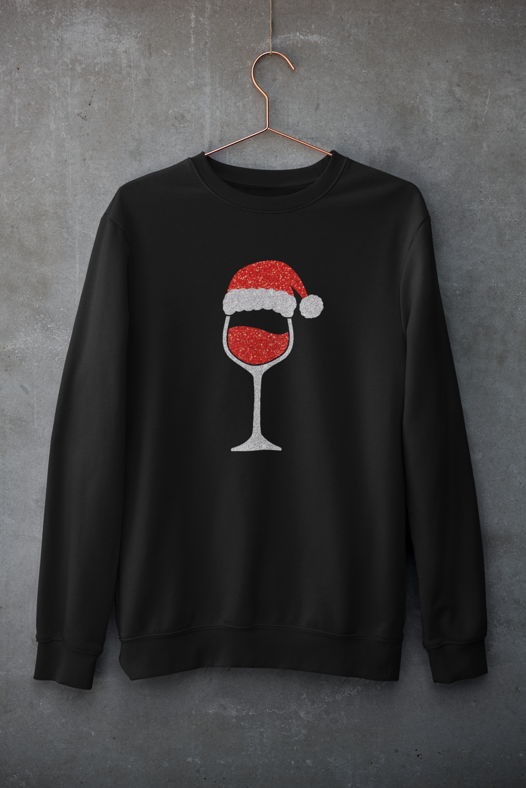 Santa Wine - Christmas Sweater