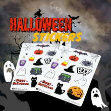 Load image into Gallery viewer, Hand drawn Halloween Stickers
