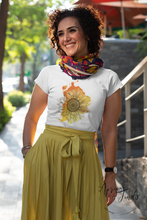 Load image into Gallery viewer, Sunflower Tshirt, Sunflower Tee, Sunflower, Summer Shirt, Sunflower T-Shirt
