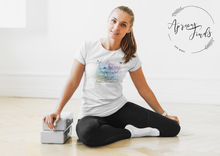 Load image into Gallery viewer, Lotus Pose, Baddha Konasana, Bhadrasana, yoga tee, yoga t-shirt, yogi, yogi t-shirt, Bound Angle Pose, Throne Pose, Butterfly Pose, Cobbler&#39;s Pose
